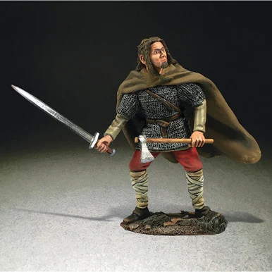 Viking with Sword and Axe 1/30 Figure - William Britain