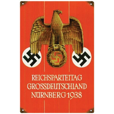 Reichsparteitag Metal Sign - Vintage Sign Co.