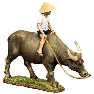 Vietnamese Water Buffalo Boy 1/30 Figure - King and Country