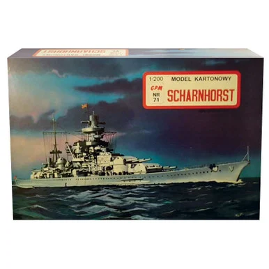 Battleship Scharnhorst 1/200 Kit - Trumpeter