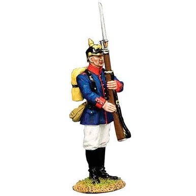 Prussian Line Infantry Present Arms 1/30 Figure - King and Country
