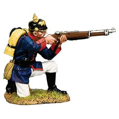 Prussian Line Infantry Kneeling Firing 1/30 Figure - King and Country