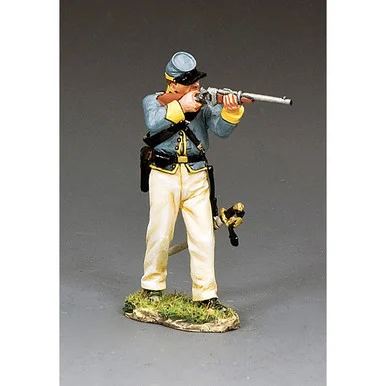 Standing Trooper Firing Carbine 1/30 Figure - King and Country