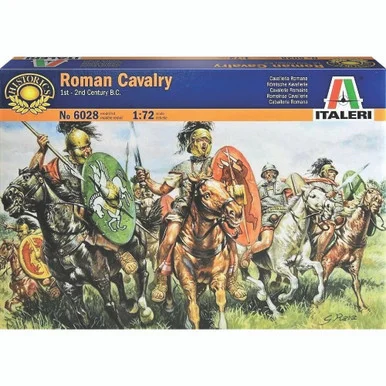 Roman Cavalry I 1/72 Plastic Figures - Italeri