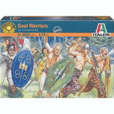 Gauls Warriors 1/72 Plastic Figures - Italeri