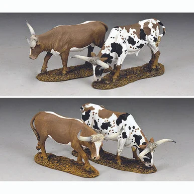Texas Longhorns Set 1 1/30 Figure Set - King and Country