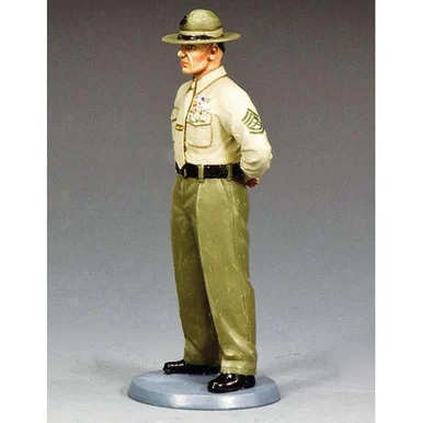 USMC Drill Sergeant 1/30 Figure - King and Country