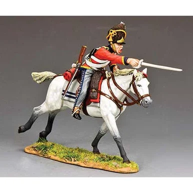 Scots Grey Charging w/Sword to the Front 1/30 Figure - King and Country