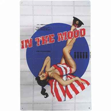 In the Mood Metal Sign - Signs 4 Fun