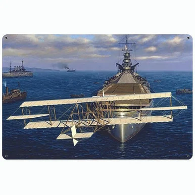 The Navy Earns it's Wings Metal Sign - Vintage Sign Co.