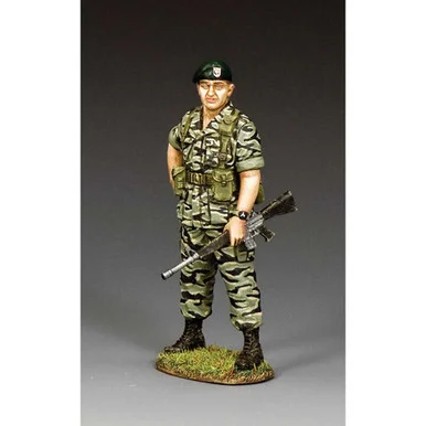 Green Beret Colonel in Tiger-Stripes 1/30 Figure
