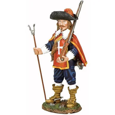 The Cardinal's Guard with Shouldered Musket 1/30 Figure - King and Country