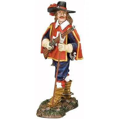 The Cardinal's Guard with Musket At The Ready 1/30 Figure - King and Country