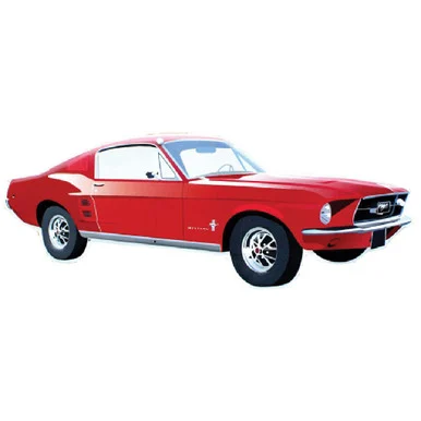 Ford Mustang Metal Sign - Signs 4 Fun