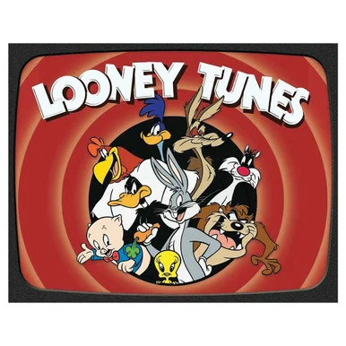 Looney Tunes Metal Sign - Desperate Enterprises