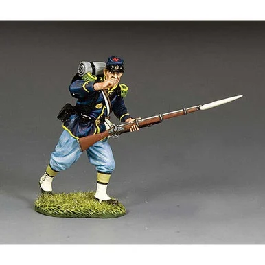 Infantry Biting The Cartridge 1/30 Figure - King and Country
