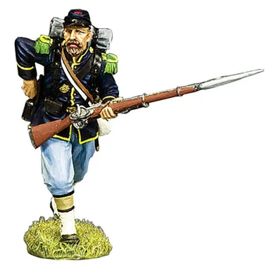 Infantry Reaching For A Cartridge 1/30 Figure - King and Country