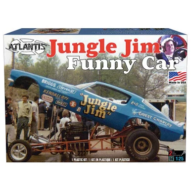 1971 Jungle Jim Camaro Funny Car 1:25 Kit - Atlantis Models