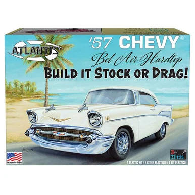 1957 Chevy Bel Air 1:25 Kit - Atlantis Models