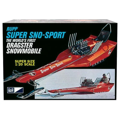 RUPP SUPER SNO-SPORT SNOW DRAGSTER 1:20 KIT