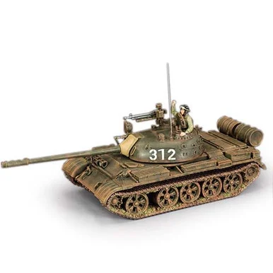 North Vietnamese T-55A Main Battle Tank #312 1/30 Model