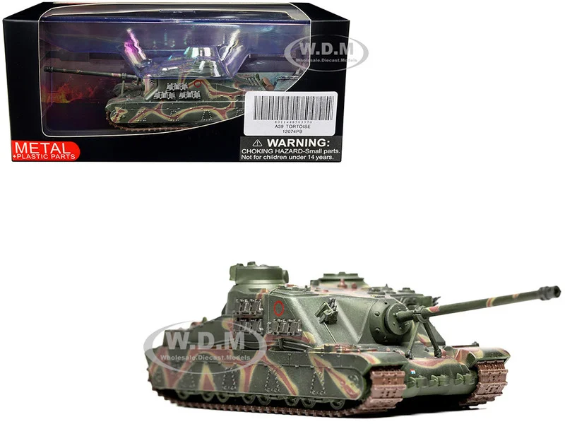 Tortoise A39 Heavy Assault Tank British Army WWII 1/72 Diecast Model by Panzerkampf - Military Models