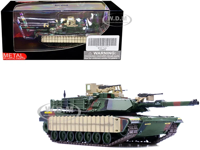 M1A1 TUSK Main Battle Tank "U.S.A. 1st Battalion, 35th Armor Regiment" 1/72 Diecast Model by Panzerkampf - Military Models
