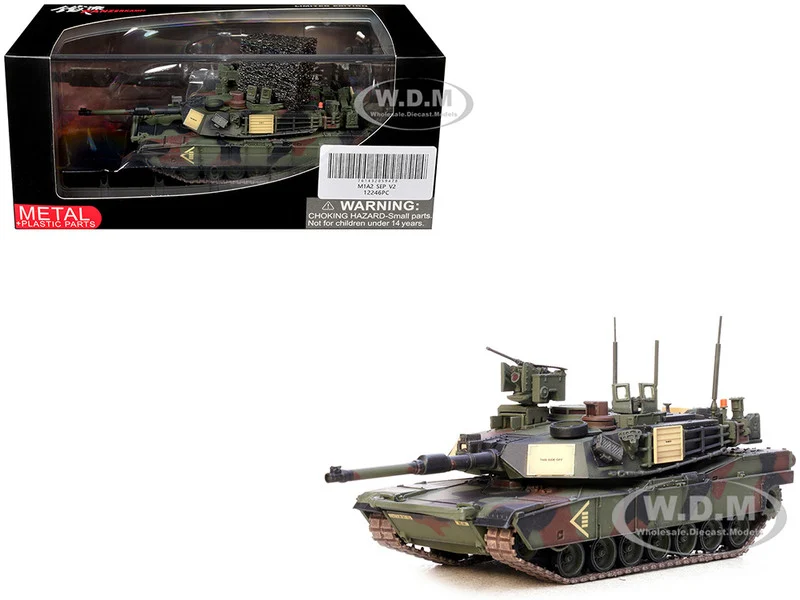 General Dynamics M1A2 SEP V2 Abrams Tank "2nd Battalion, 5th Cavalry Regiment, 1st Cavalry Division, Germany" United States Army 1/72 Diecast Model by Panzerkampf - Military Models