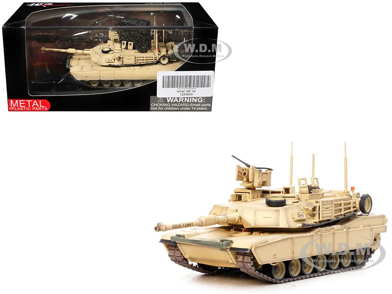General Dynamics M1A2 SEP V2 Abrams Tank "2nd Battalion, 7th Infantry Regiment, 1st Armored Brigade Combat Team, 3rd Infantry Division" United States Army 1/72 Diecast Model by Panzerkampf - Military Models