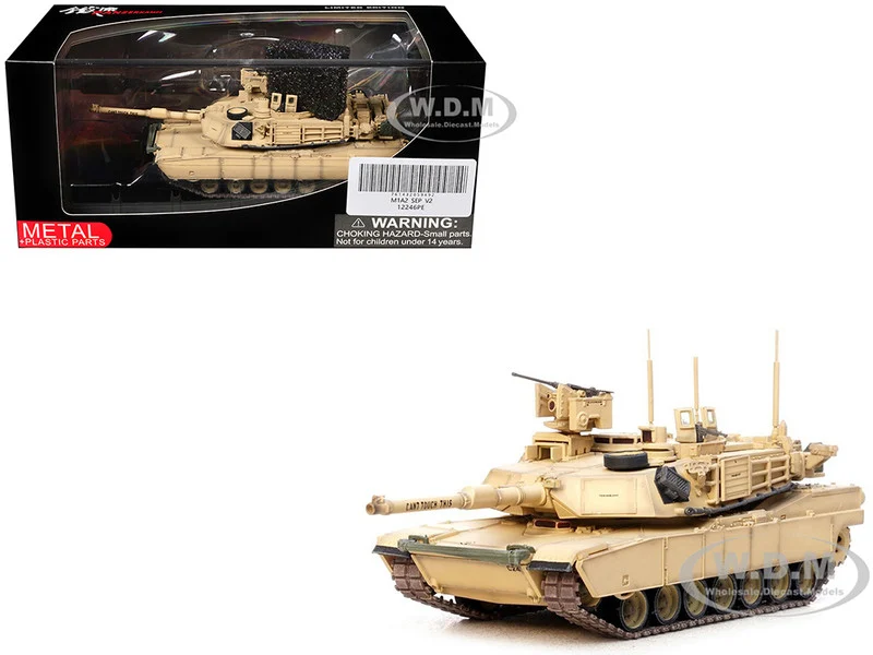 General Dynamics M1A2 SEP V2 Abrams Tank "1st Battalion, 15th Cavalry Regiment, 3rd Heavy Brigade, 3rd Cavalry Division" United States Army 1/72 Diecast Model by Panzerkampf - Military Models