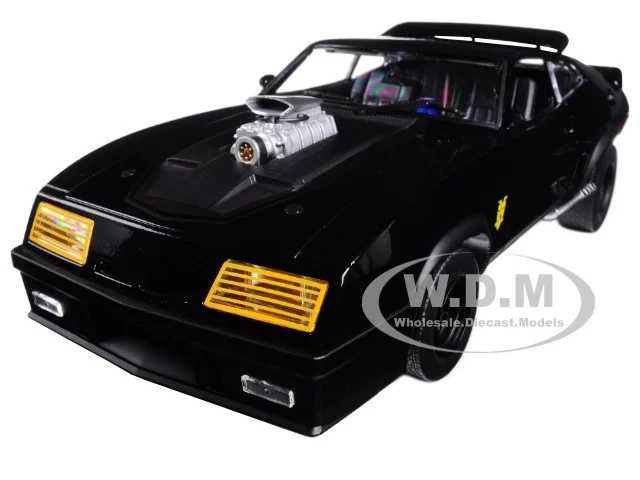 1973 Ford Falcon XB Black "Last of the V8 Interceptors" (1979) Movie 1/18 Diecast Model Car by Greenlight - Ford Models