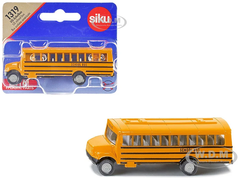 United States School Bus Yellow Diecast Model by Siku - Bus Models