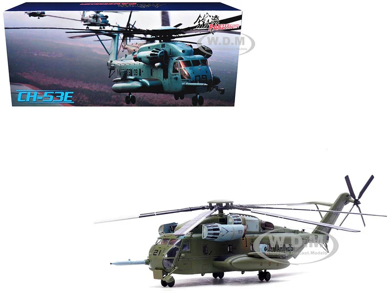 Sikorsky CH-53E Super Stallion Helicopter #21 "163086, VMX-1, MCAS Yuma" (2021) United States Marine Corps 1/72 Diecast Model by Panzerkampf