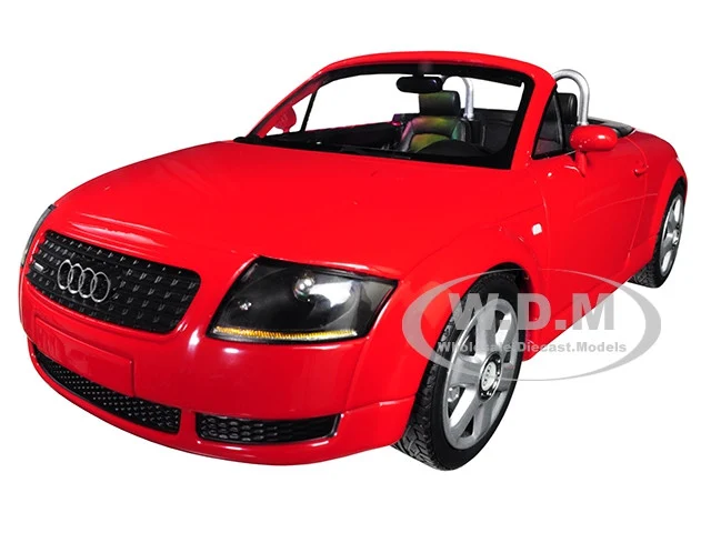 1999 Audi TT Roadster Red Limited Edition to 300 pieces Worldwide 1/18 Diecast Model Car by Minichamps - Audi Models