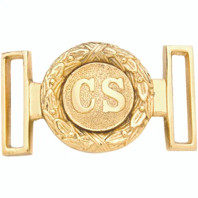 Confederate Officer Brass Belt Buckle - Collector's Armoury, Ltd