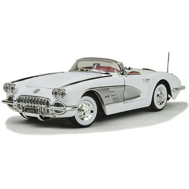 1958 Corvette - white