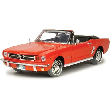 1964 1/2 FORD MUSTANG 289 CONVERTIBLE 1/18 DIE CAST MODEL - Motormax