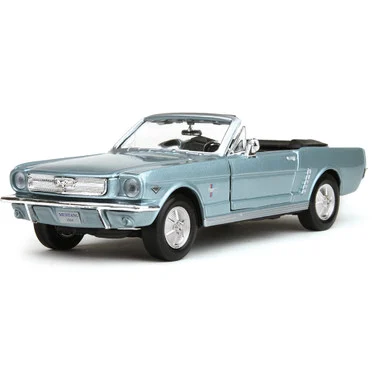 1964 1/2 FORD MUSTANG CONVERTIBLE 1/24 DIE CAST MODEL - Motormax