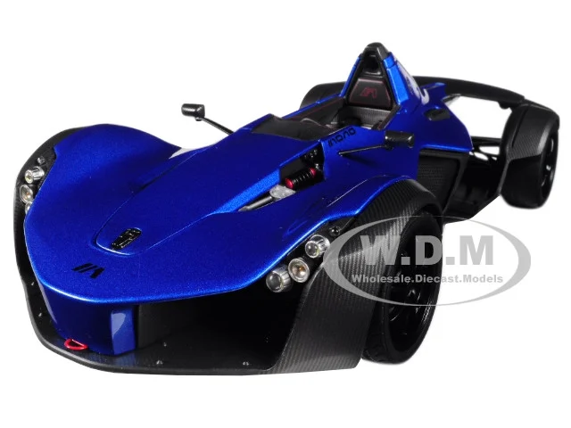 BAC Mono Metallic Blue 1/18 Model Car by Autoart - Other