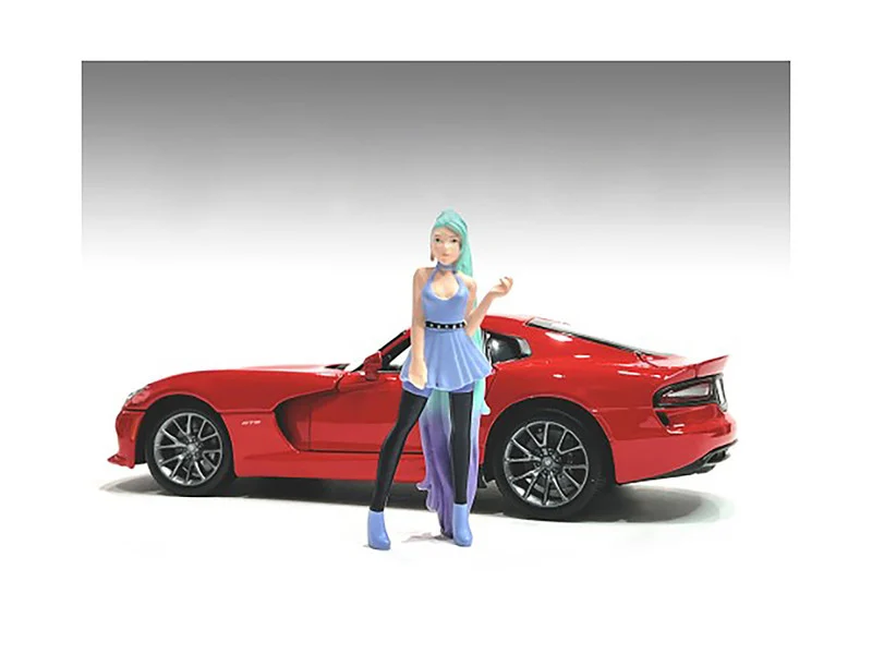 "Cosplay Girls" Figure 4 for 1/18 Scale Models by American Diorama - Accessories