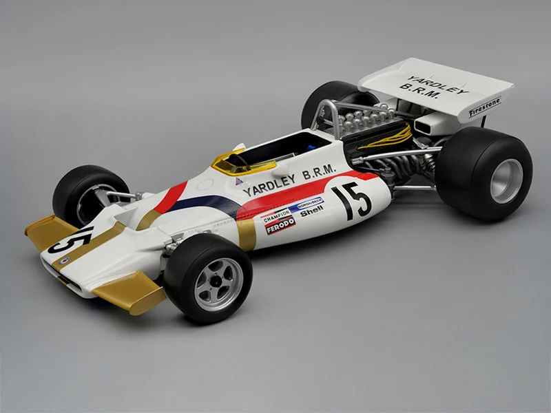 BRM P160 1971 Monaco GP Driver Pedro Rodruguez Limited Edition 1/18 Model Car by Tecnomodel - BRM Models