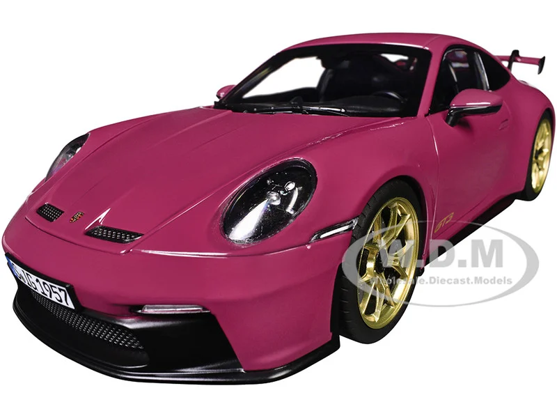 2021 Porsche 911 GT3 Ruby Star Neo 1/18 Diecast Model Car by Norev - Porsche Models