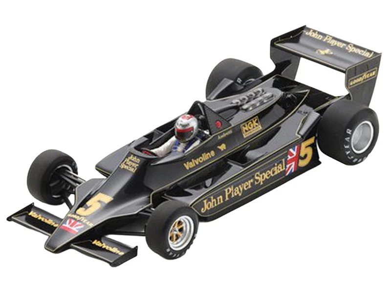 Lotus 79 #5 Mario Andretti "John Player Team Lotus" Winner Formula One F1 "Belgian GP" (1978) with Acrylic Display Case 1/18 Model Car by Spark - Formula 1 Models