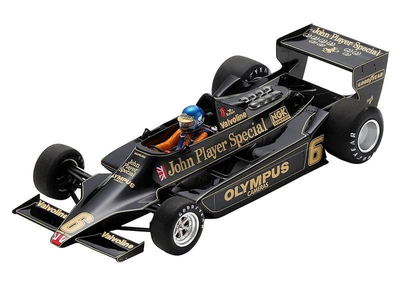 Lotus 79 #6 Ronnie Peterson "John Player Team Lotus" Winner Formula One F1 "Austrian GP" (1978) with Acrylic Display Case 1/18 Model Car by Spark - Formula 1 Models