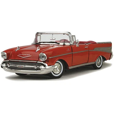 1957 Chevy Bel Air Convertible - Red