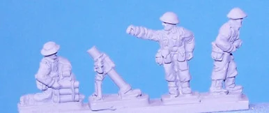 PIG080120 - BRITISH 3 MORTARS (EARLY WAR)