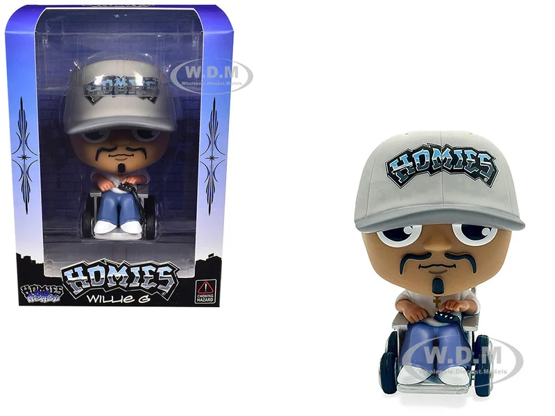 Willie G 4.5" Figure "Homies Big Headz" Series 5 Model by Homies - Figures