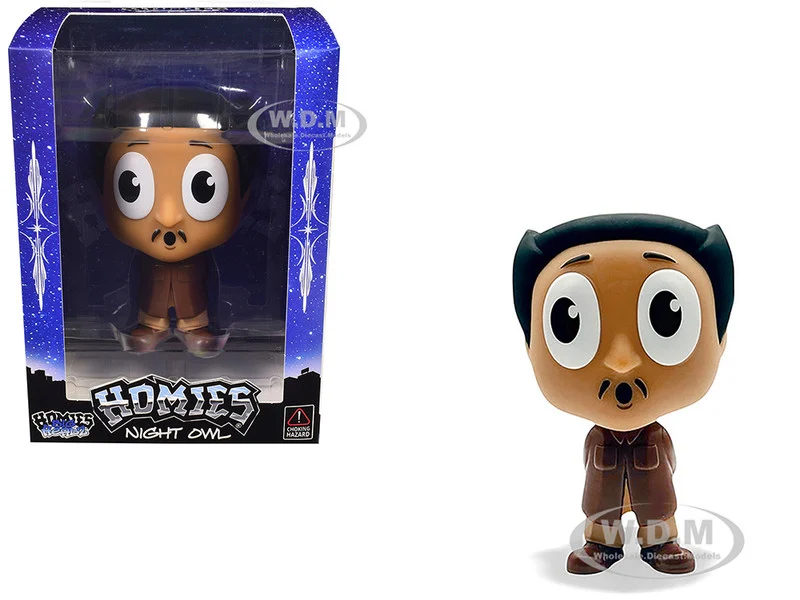 Night Owl 4.5" Figure "Homies Big Headz" Series 5 Model by Homies - Figures