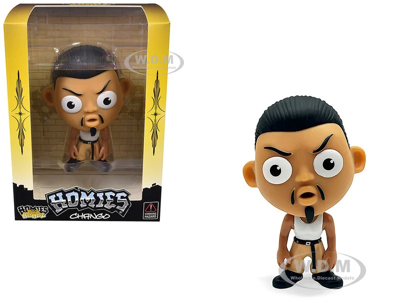 Chango 4.5" Figure "Homies Big Headz" Series 5 Model by Homies - Figures