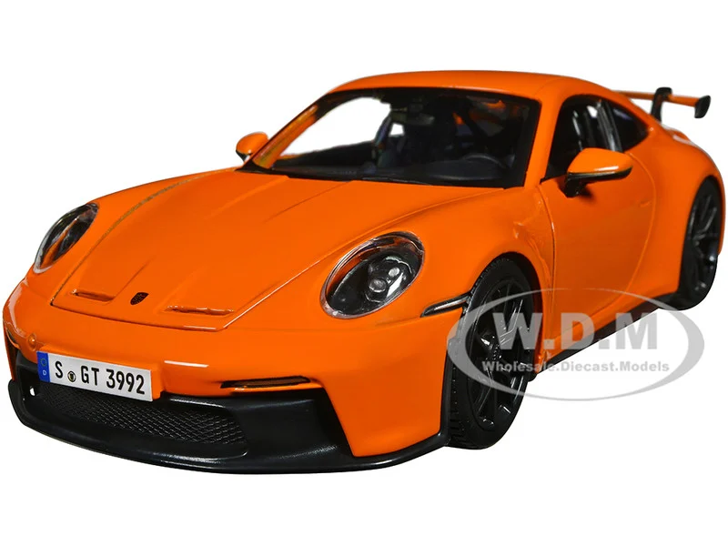Porsche 911 GT3 Orange 1/24 Diecast Model Car by Bburago - Porsche Models